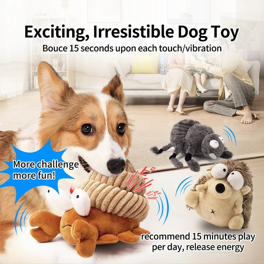 Interactive Dog Toy Plush Dog Toy Dancing Dog |Toy Ball Dog Toy Dog Chew Toy Dog - Pets Lovers supplie