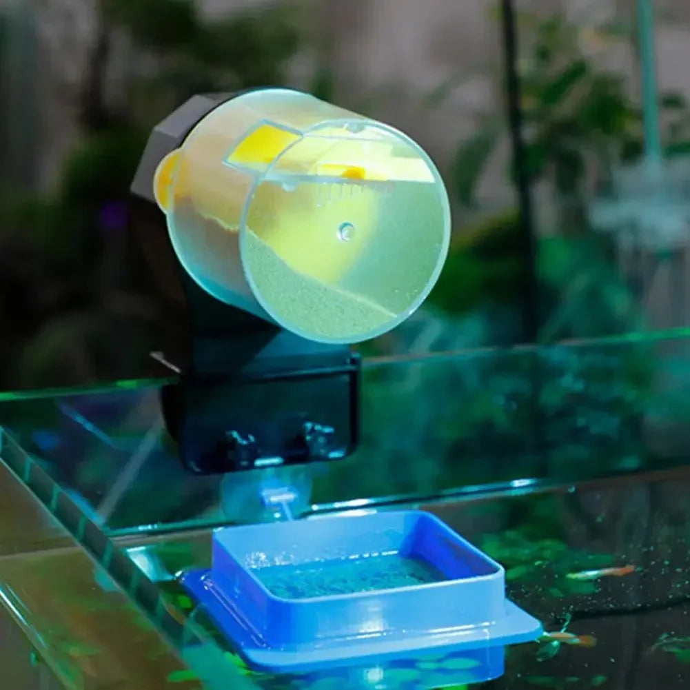 Fish Tank Automatic Feeder Intelligent Timing Automatic Feeder Aquarium