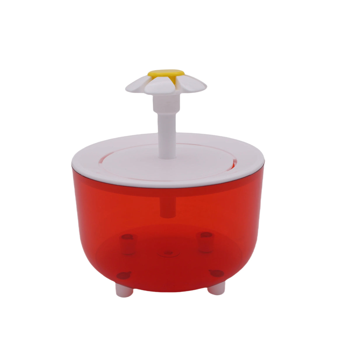 Cat Flower Water Dispenser – Silent USB Pet Fountain with Filter