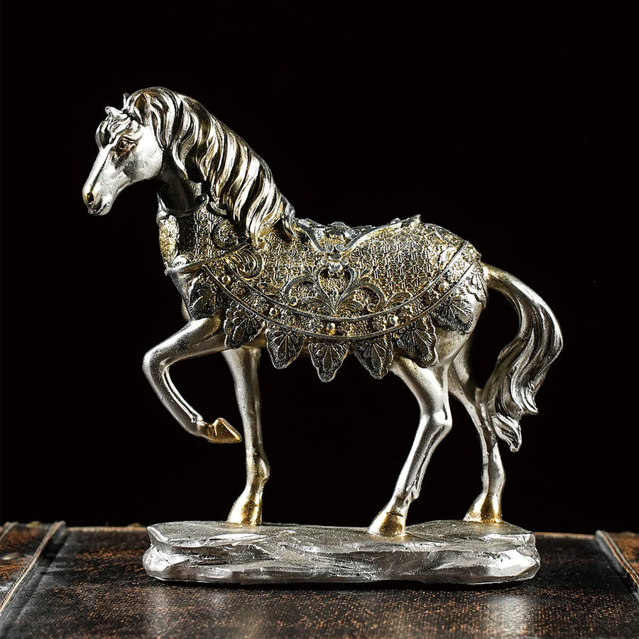 Stylish Resin Horse Sculptures | Home & Office Decorative Art