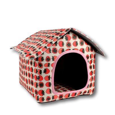 Water-Resistant Foldable Pet House – Outdoor Shelter for Cats & Dogs