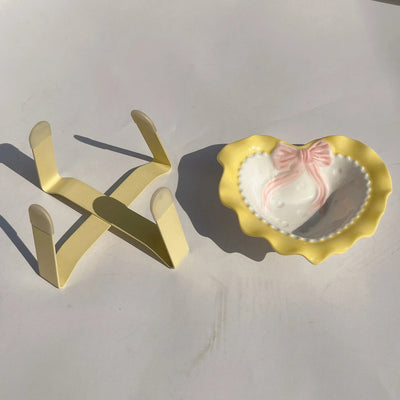 Love Cat Bowls Large Caliber Ceramic Bowl Pets Cute Puppies Kittens Pets Cat Accessories Gifts - Pets Lovers supplie