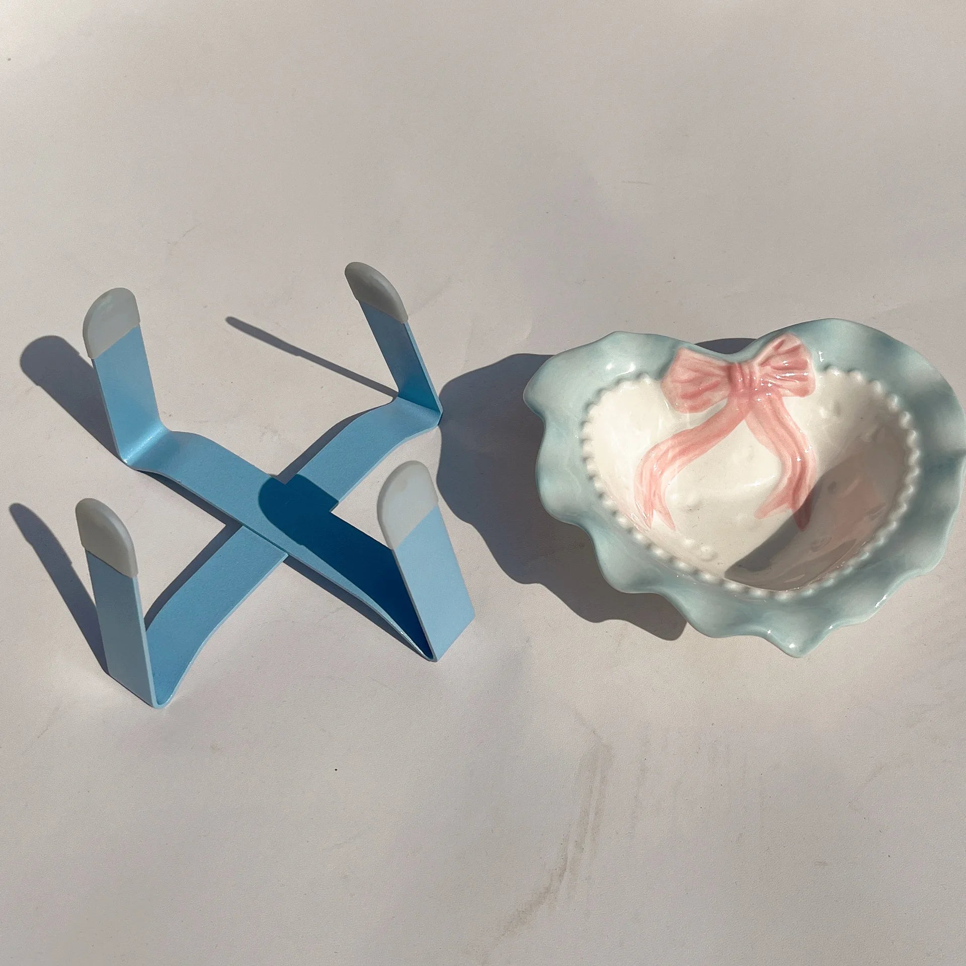 Love Cat Bowls Large Caliber Ceramic Bowl Pets Cute Puppies Kittens Pets Cat Accessories Gifts - Pets Lovers supplie