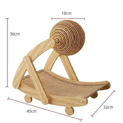 Rabbit Scratch Toy for Cats Kittens Indoor Playing Protect Furniture Pet Training Accessory - Pets Lovers supplie