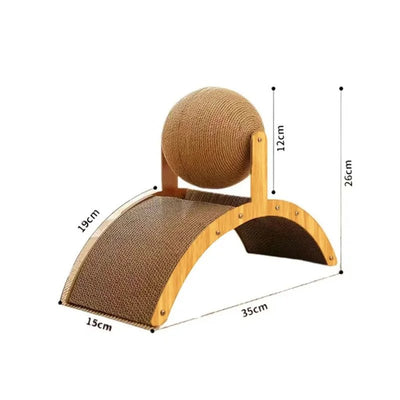 Rabbit Scratch Toy for Cats Kittens Indoor Playing Protect Furniture Pet Training Accessory - Pets Lovers supplie