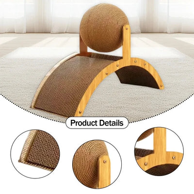 Rabbit Scratch Toy for Cats Kittens Indoor Playing Protect Furniture Pet Training Accessory - Pets Lovers supplie