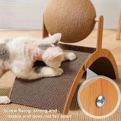 Rabbit Scratch Toy for Cats Kittens Indoor Playing Protect Furniture Pet Training Accessory - Pets Lovers supplie