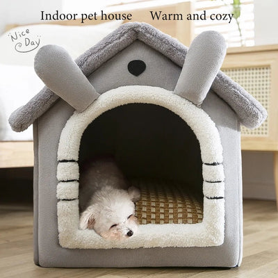 winterFolding houses for small and medium sized dogs and cats, mattresses, pet products - Pets Lovers supplie